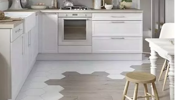 廚房六角磚淺色地板混搭 廚房六角磚淺色地板混搭