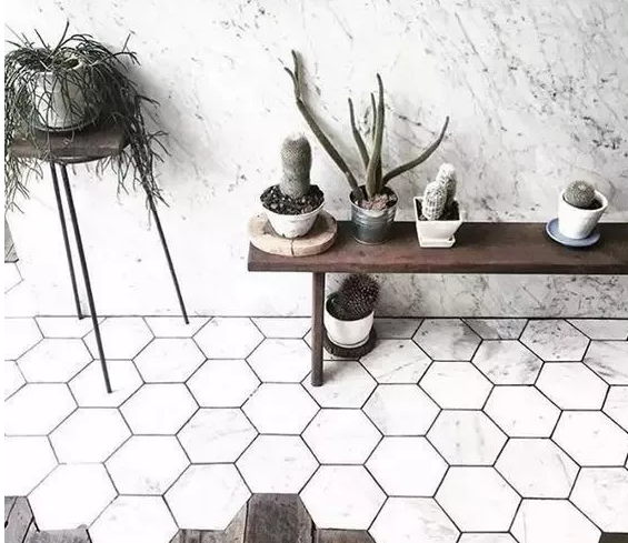 六角磚搭配深色地板 六角磚搭配深色地板