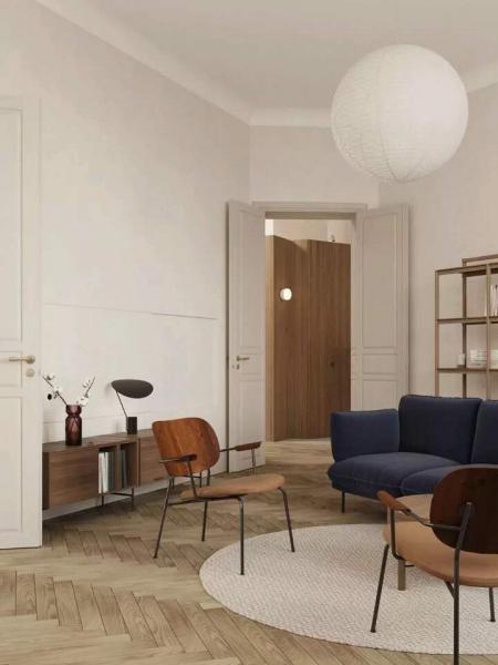 大白墻搭配木地板 大白墻搭配木地板